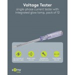 Goobay 77010 Δοκιμαστικό Κατσαβίδι Τάσης 190 mm 200-250V Goobay 77010 Δοκιμαστικό Κατσαβίδι Τάσης 190 mm 200-250V
