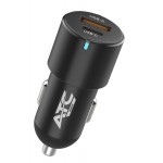 ATC-CA04 Φορτιστής Αυτοκινήτου USB-A & Type-C 100W *