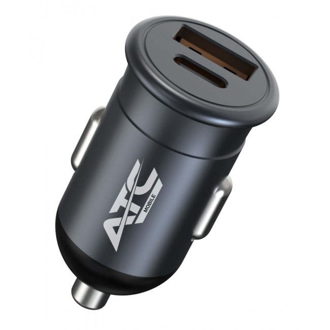 ATC-CA05 Φορτιστής Αυτοκινήτου USB-A & Type-C 65W