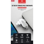 XO U50 16GB USB 3.0 Stick με σύνδεση USB-A & USB-C Λευκό XO U50 16GB USB 3.0 Stick με σύνδεση USB-A & USB-C Λευκό