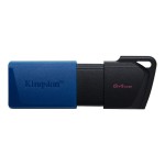 Kingston Datatraveler Exodia M 64GB USB 3.2 Stick Μαύρο