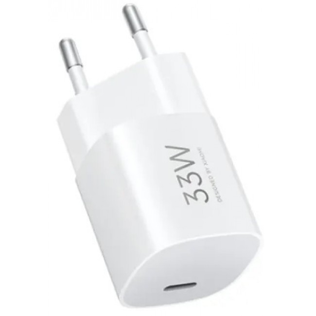 Xiaomi Φορτιστής Χωρίς Καλώδιο GaN με Θύρα USB-C 33W Λευκός (BHR087LEU)