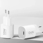 Xiaomi Φορτιστής Χωρίς Καλώδιο GaN με Θύρα USB-C 33W Λευκός (BHR087LEU)