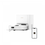 Dreame D20 Air Plus Σκούπα Ρομπότ με Χαρτογράφηση Laser & Απορρόφηση 20000Pa Λευκή *