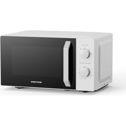 United MWO-2801 Φούρνος Μικροκυμάτων 20lt Λευκός