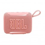 JBL Go 5 Αδιάβροχο Ηχείο Bluetooth 4.8W με Διάρκεια Μπαταρίας έως 10 ώρες Ροζ
