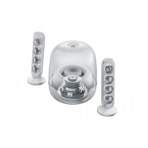 Harman Kardon Soundsticks 5 Ασύρματα Ηχεία Υπολογιστή 2.1 με Bluetooth Λευκά *