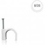 Eurolamp 147-48003 Στερεωτικά Καρφιά (Ρόκα) 100τεμ 8/25mm