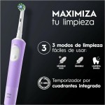 Oral-B Vitality Pro Protect X Clean Ηλεκτρική Οδοντόβουρτσα με Χρονομετρητή Lilac Violet