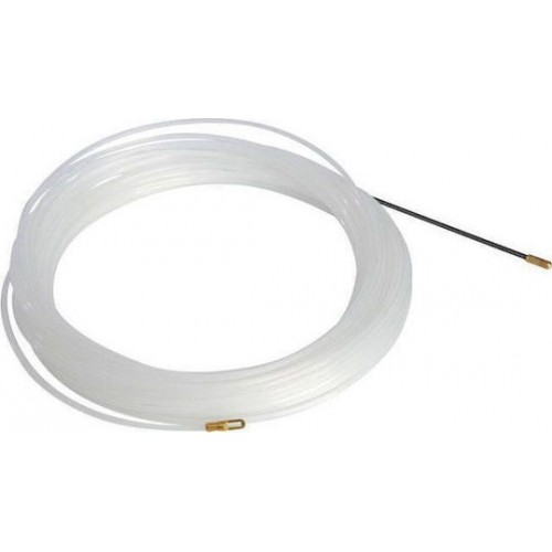 Eurolamp 147-58003 Πλαστική Ατσαλίνα Ηλεκτρολόγου Μήκους 20m με Διάμετρο 3mm