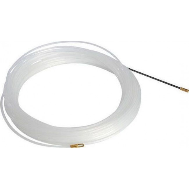 Eurolamp 147-58003 Πλαστική Ατσαλίνα Ηλεκτρολόγου Μήκους 20m με Διάμετρο 3mm