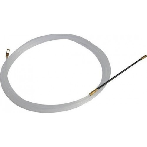 Eurolamp 147-58000 Πλαστική Ατσαλίνα Ηλεκτρολόγου Μήκους 5m με Διάμετρο 3mm **