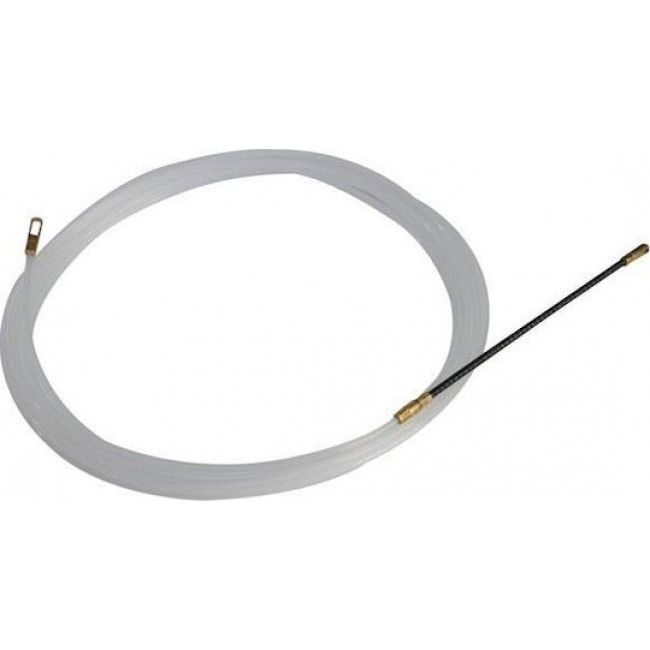 Eurolamp 147-58000 Πλαστική Ατσαλίνα Ηλεκτρολόγου Μήκους 5m με Διάμετρο 3mm **