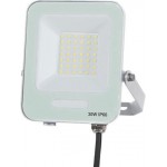 Eurolamp 147-69036 Στεγανός Προβολέας LED 30W Ψυχρό Λευκό 6500K IP66