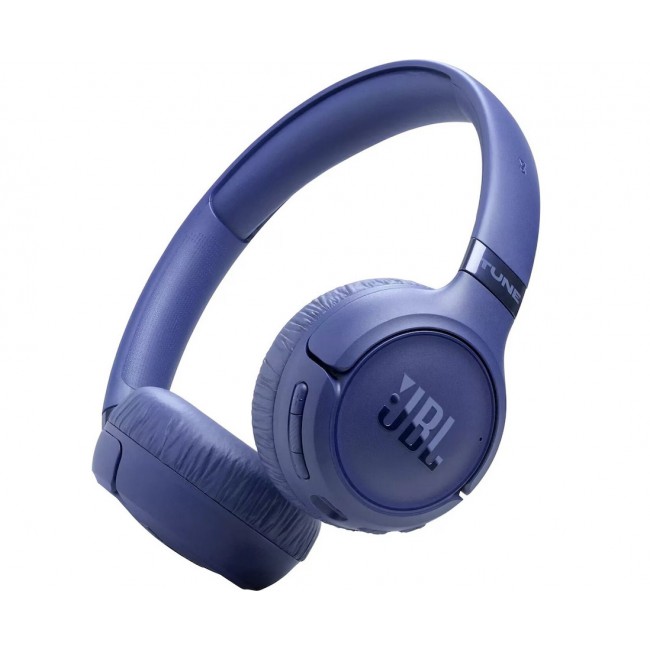 JBL Tune 680NC Μπλε Ασύρματα Bluetooth On Ear Ακουστικά με 50 ώρες Λειτουργίας *