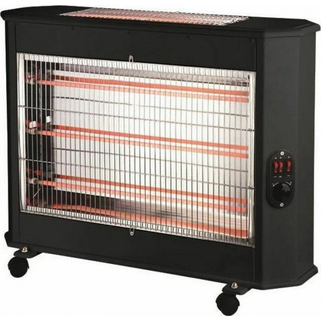 Eurolamp 300-41403 Σόμπα Χαλαζία με Θερμοστάτη 2800W