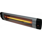 Eurolamp 300-42010 Επιτοίχια Σόμπα Χαλαζία Μπάνιου με Θερμοστάτη 2000W
