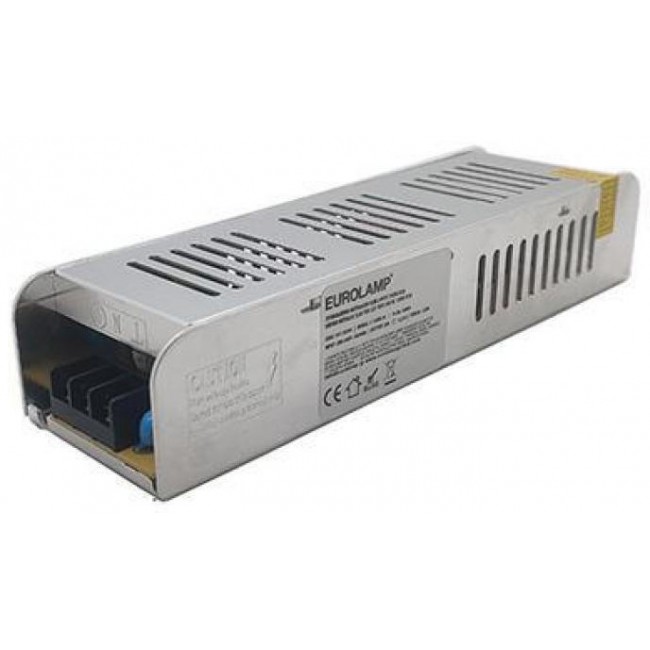 Eurolamp 145-71017 Τροφοδοτικό LED IP20 Ισχύος 150W με Τάση Εξόδου 12V