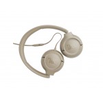 JBL Tune 530 Ενσύρματα On Ear Ακουστικά Μπεζ 3.5mm