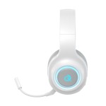QCY Heroad V200 Wireless Quad White – Bluetooth & WiFi & USB-A & USB-C RGB Gaming Headset PS4/PS5/PC QCY Heroad V200 Wireless Quad White – Bluetooth & WiFi & USB-A & USB-C RGB Gaming Headset PS4/PS5/PC