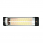 Eurolamp 300-42010 Επιτοίχια Σόμπα Χαλαζία Μπάνιου με Θερμοστάτη 2000W