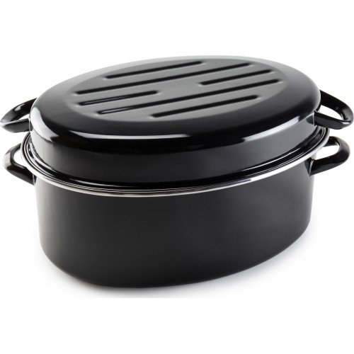 Roller Kappatos Γάστρα Εμαγιέ Οβάλ από Αλουμίνιο 42cm 