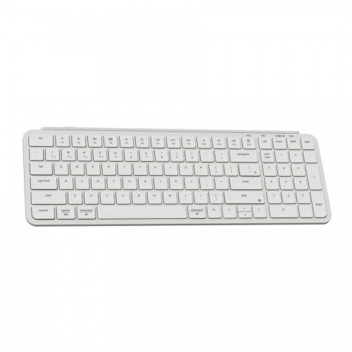 Keychron B2 Pro (B2P-K8) Ultraslim Mini Wireless BT Keyboard ZMK Online customize White 96% US Lay