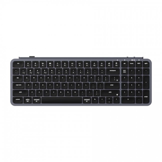 Keychron B2 Pro (B2P-K1) Ultraslim Mini Wireless BT Keyboard ZMK Online customize Space Grey 96% US Keychron B2 Pro (B2P-K1) Ultraslim Mini Wireless BT Keyboard ZMK Online customize Space Grey 96% US