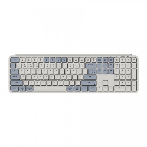 Keychron B6 Pro (B6P-K11) Ultraslim Wireless Keyboard ZMK Online customization – Retro Blue 100% US