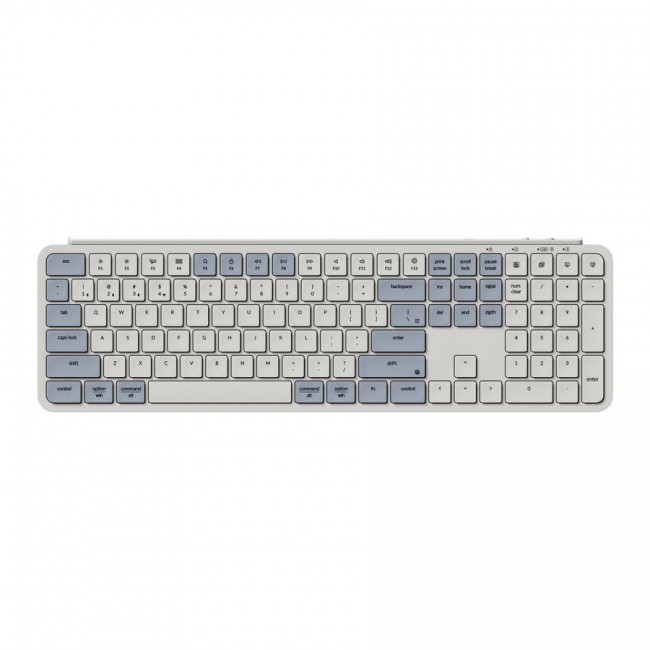 Keychron B6 Pro (B6P-K11) Ultraslim Wireless Keyboard ZMK Online customization – Retro Blue 100% US Keychron B6 Pro (B6P-K11) Ultraslim Wireless Keyboard ZMK Online customization – Retro Blue 100% US