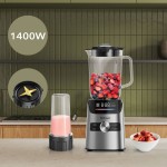 Rohnson R-5348 Μπλέντερ 1400W με γυάλινο βάζο 1.7L