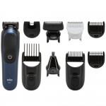 Braun AIO7540 All-in-one Series 7 Σετ Επαναφορτιζόμενης Κουρευτικής Μηχανής Μαύρο 