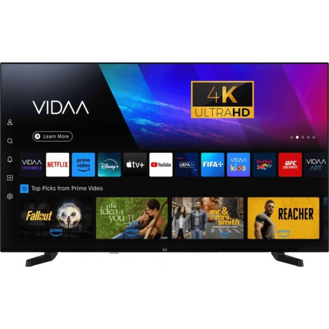 F&U FLV50501UH VIDAA  Smart Τηλεόραση 50" 4K UHD LED HDR (2025)
