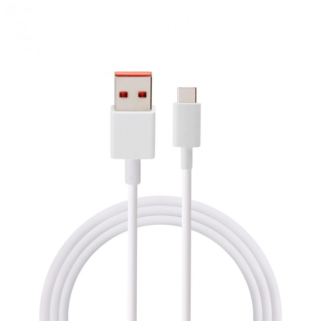 Xiaomi USB 3.1 Cable USB-C male - USB-A 120W Λευκό 1m (BHR6032GL) Bulk