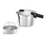 Fissler Vitaquick Premium 6lt Χύτρα Ταχύτητας Με καλάθι Ατμού 60241006070 