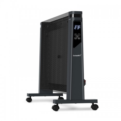 Rohnson R-087 Θερμοπομπός Δαπέδου 2000W Mica με Ηλεκτρονικό Θερμοστάτη και WiFi 81x560cm Μαύρος 