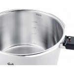 Fissler Vitaquick Premium 6lt Χύτρα Ταχύτητας Με καλάθι Ατμού 60241006070 