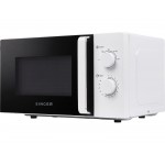 Singer MW20C WH Φούρνος μικροκυμάτων με χωρητικότητα 20L και ισχύ μικροκυμάτων 700W - White