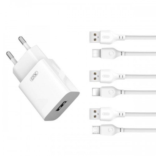 XO L99 2.4A Φορτιστής με Type-C Καλώδιο (NB103)