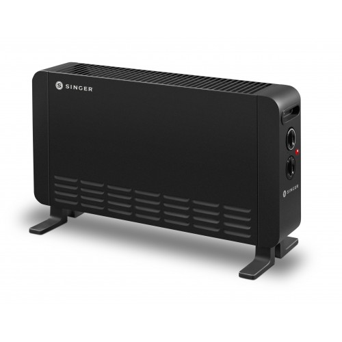 Singer CVT 6410 Θερμοπομπός - Convector 2000W για Υψηλή Απόδοση και Ζεστή Ατμόσφαιρα σε Κάθε Δωμάτιο