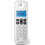 Philips D1611T/GRS Γαλάζιο Ασύρματο Τηλέφωνο  (Ελληνικό Μενού) με ανοιχτή ακρόαση, και 50 μνήμες