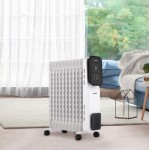 Rohnson R-2511-23 Καλοριφέρ Λαδιού Genius Wi-Fi με 11 Φέτες 2500W 