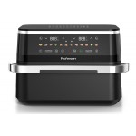 Rohnson R-28019 Air Fryer 9lt Μαύρο Single or Dual Cook Rohnson R-28019 Air Fryer 9lt Μαύρο Single or Dual Cook