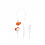 JBL Endurance Run 3 In-ear Handsfree Ακουστικά με Βύσμα USB-C Λευκό *
