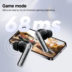 QCY Melobuds Neo Black – TWS BT Earbuds with LED Display, Dual Connection, Anti-air calls 7h