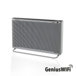 Rohnson R-083 Θερμοπομπός Δαπέδου 2400W Mica με Ηλεκτρονικό Θερμοστάτη και WiFi 78.7x49.5cm Γκρι
