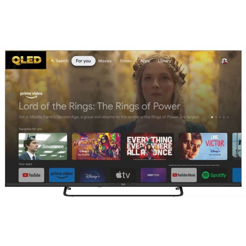 F&U FLG55141QL Smart Τηλεόραση 55" 4K UHD QLED HDR (2024) 
