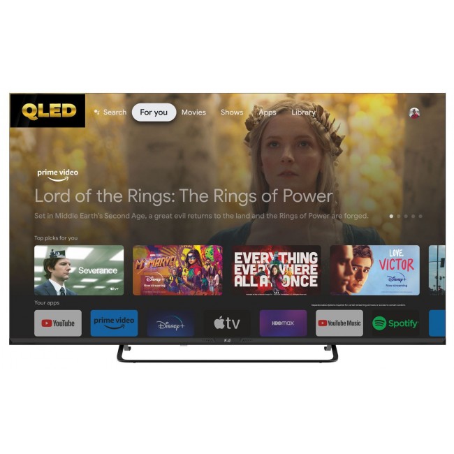 F&U FLG55141QL Smart Τηλεόραση 55" 4K UHD QLED HDR (2024)