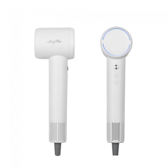 Morris Ladyplus Ionic BLDC Πιστολάκι Μαλλιών με Φυσούνα 1500W Λευκό