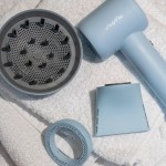 Morris Ladyplus Ionic BLDC Πιστολάκι Μαλλιών με Φυσούνα 1500W Μπλε